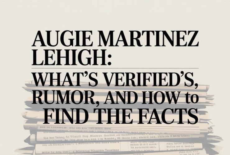 Augie Martinez Lehigh What’s Verified, What’s Rumor, and How to Find the Facts